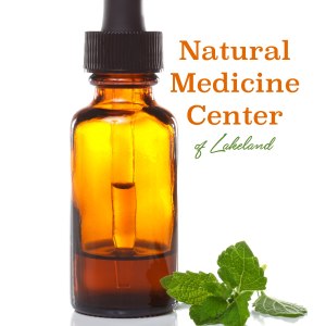 Natural Medicine Center of Lakeland logo with Medicine Dropper